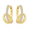 Copper Classic Multi Ring Earrings Series Drop Earrings For Women Party Fine Gift Elegant Birthday Jewelry