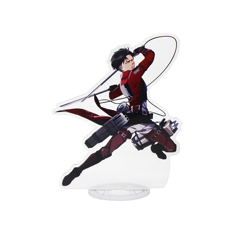 Attack on Titan Anime Acrylic Standee - Cute Cartoon Character Ornament