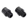 2PCS Bike Pedal Extender 16mm Ti Alloy Bike Pedal Lengthening Extension Shaft for Mountain Bikes
