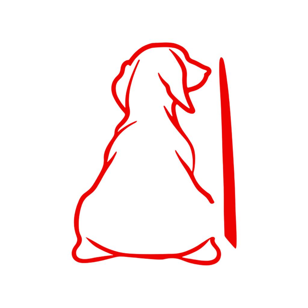 Funny Dog Moving Tail Decal Dog Windshield Wiper Sticker Cute Animal Puppy Car Sticker Rear Window Wiper Decal