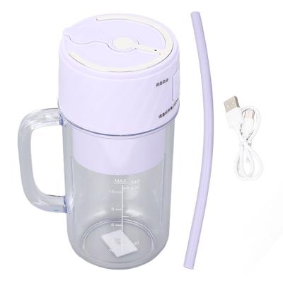Taşınabilir Blender Çok Fonksiyonlu Verimli Şarj Edilebilir 10 Bıçaklı Taşınabilir Meyve Sıkacağı Bardağı için