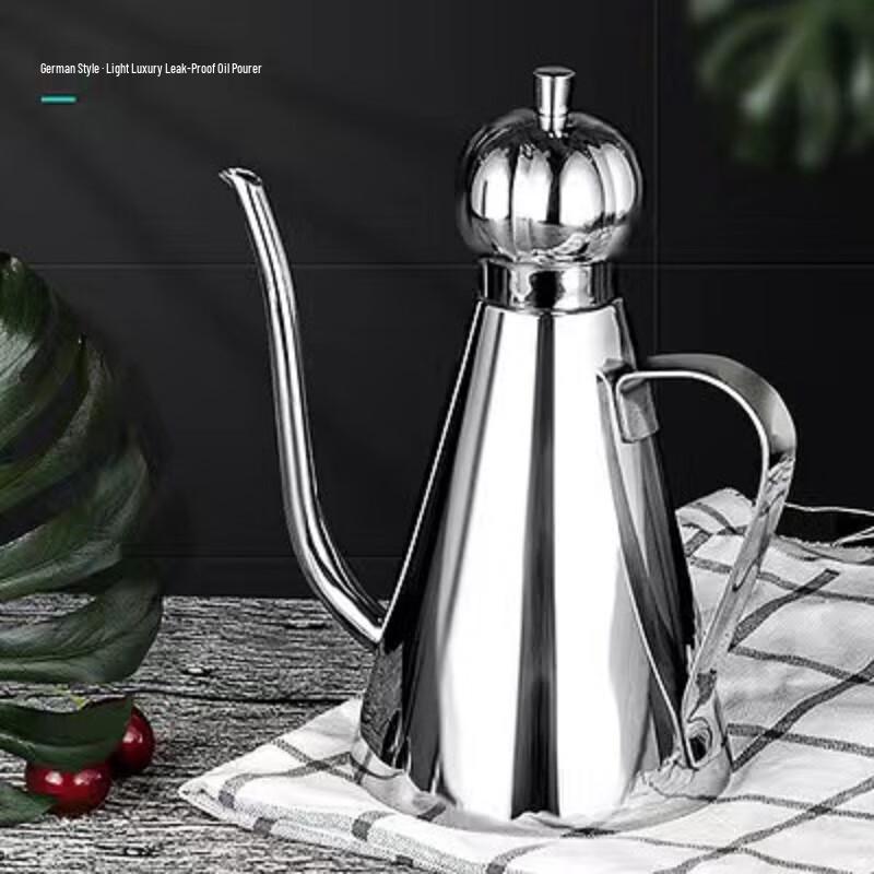 Mailang 304 Stainless Steel Long Spout Oil & Vinegar Dispenser