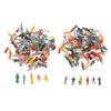 200Pcs Mixed Tiny People Figure Train LAYOUT Standard 1:200 Scale