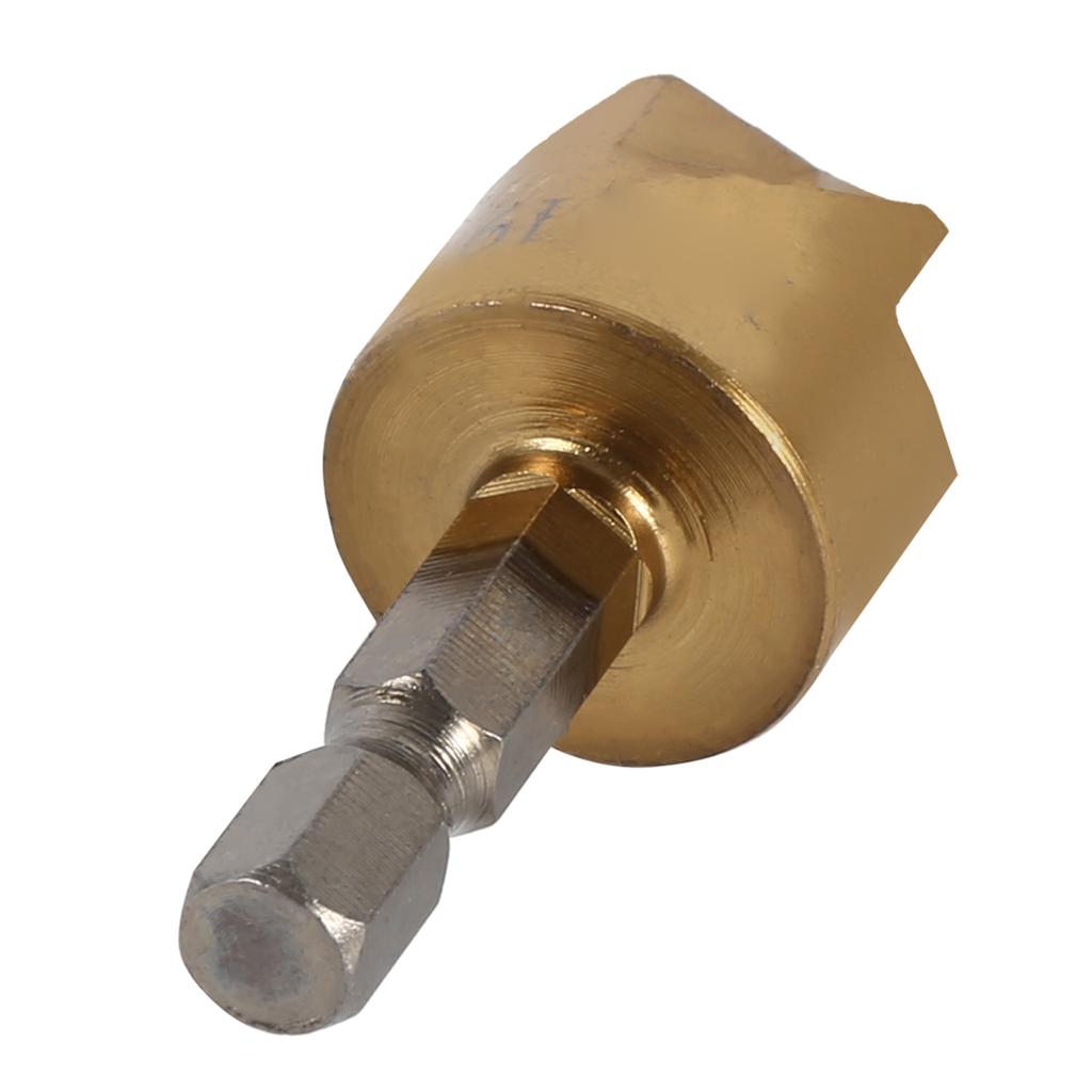 6 Stück HSS Anfas-Senker 1/4" Sechskantschaft 90 Grad Holz Anfasfräser 6mm19mm