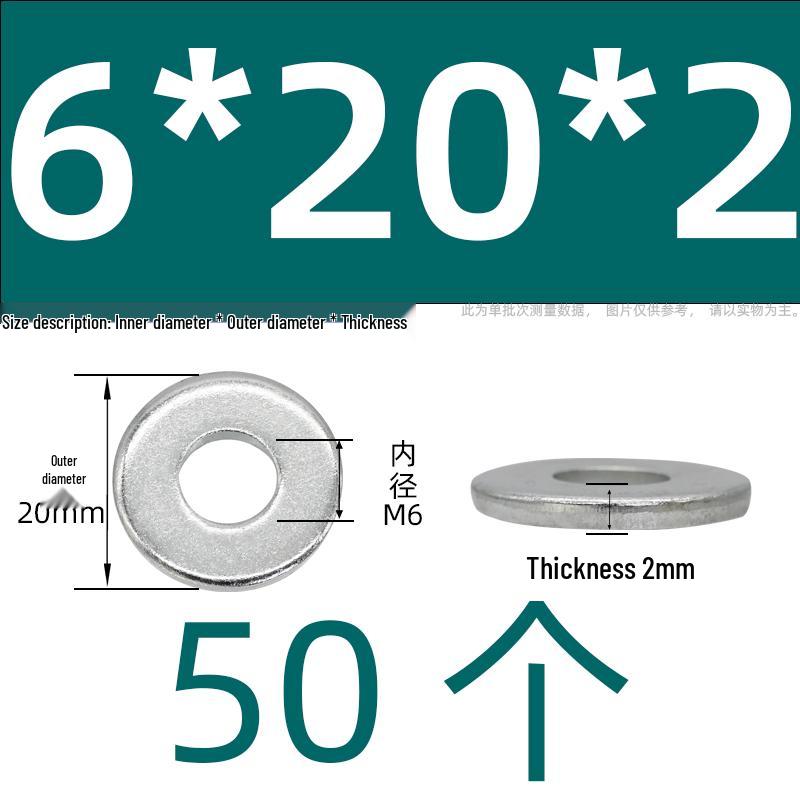 Ultra-Thick Galvanized Flat Washer Shim for M5-M30 Bolts
