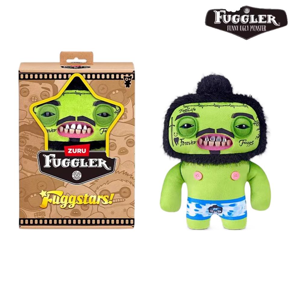 Fuggler Original Fuggstars Poupée Peluche Étoile d'Hollywood Fugglisa Eyelish Fuggbieb Monstre Moche Poupée Souvenir Célébrité Rapide Cadeaux black