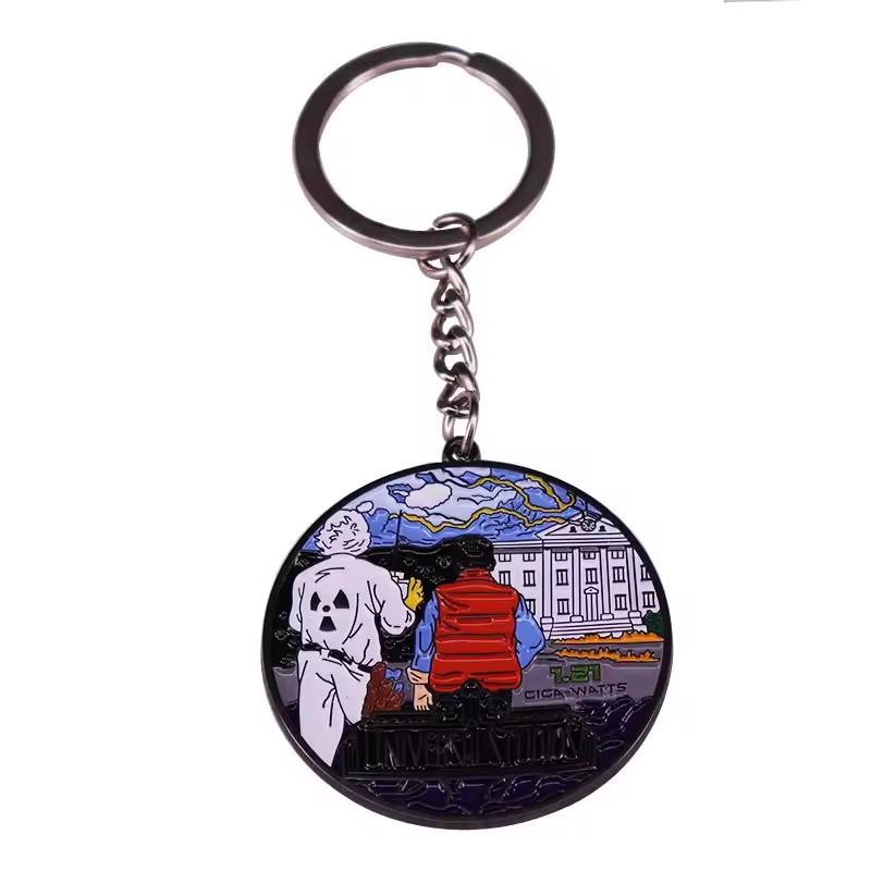 Back to the Future Enamel Pin Badges Anime Lapel Pins for Backpack Men Brooch for Clothes Pins Accessories Gifts