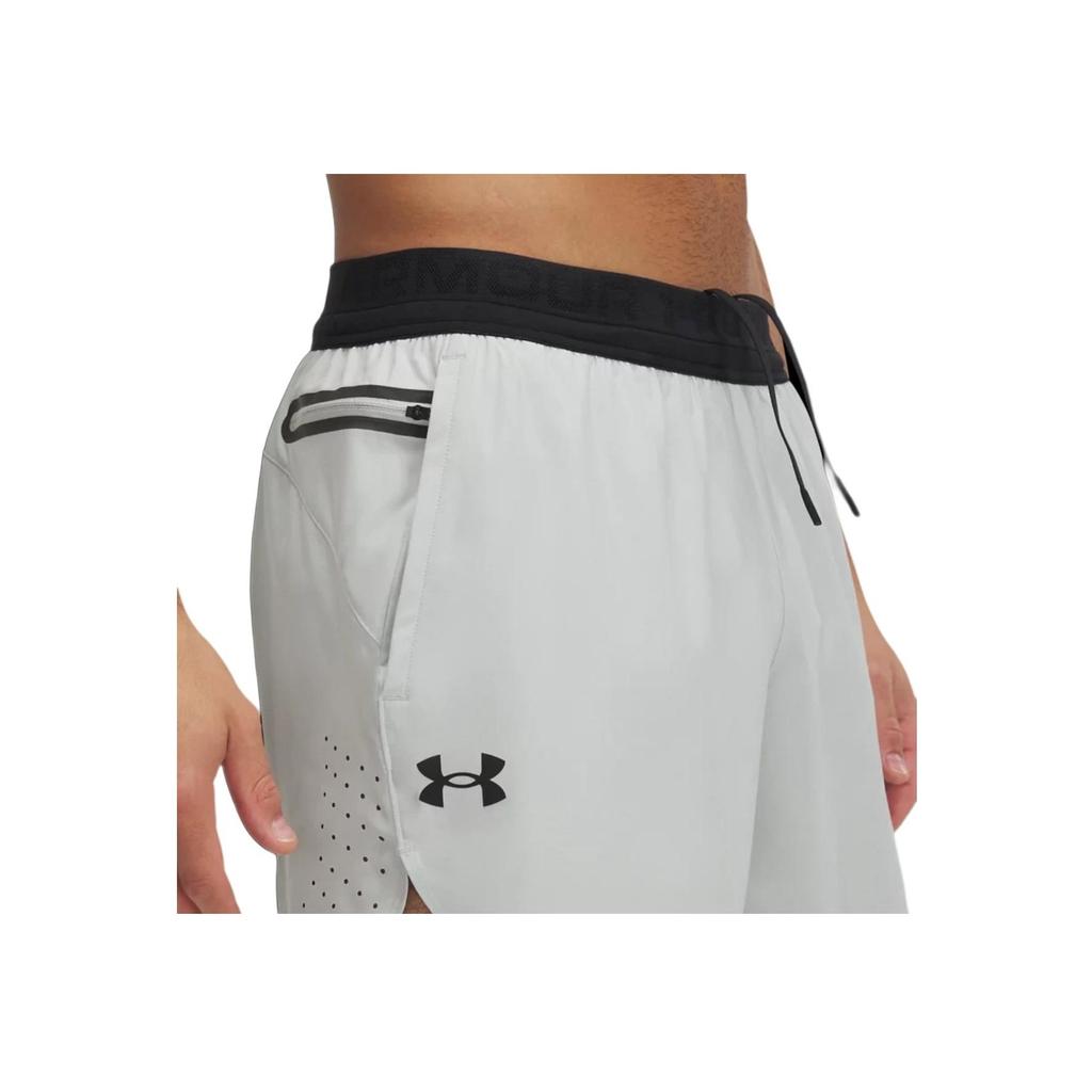 Under Armour Peak Woven Two-In-One Comfortable Versatile Mid-Rise Sports Shorts Men Shorts Hydrogen-Green 1378604-377