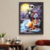 DIY Diamond Painting Skeletons and Ghosts Cross Stitch Kit Mosaic Art Diamond Painting Full Circle Diamond Home Decoration