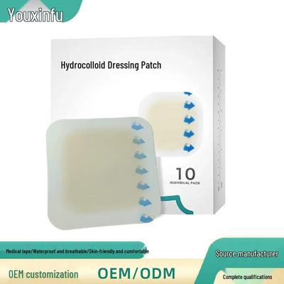 Pansement Hydrocolloïde Imperméable: Patch Ultra-fin pour Brûlures, Brûlures Thermiques et Acné