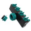 1PC 4-Way Hose Splitters 1" to 3/4" to 1/2" European standard Female Thread Automatic Garden Watering Water Pipe Connectors
