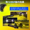 Novsight L1B LED Fog Lamp, White (9000 LM/6,500k), Memory Function, Vehicle Inspection Compatible, DC