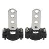 Black Bumper Tube Clamp Maximum Diameter 22-32mm Suitable For Trucks Aluminum Alloy Material For Agricultural Vehicles