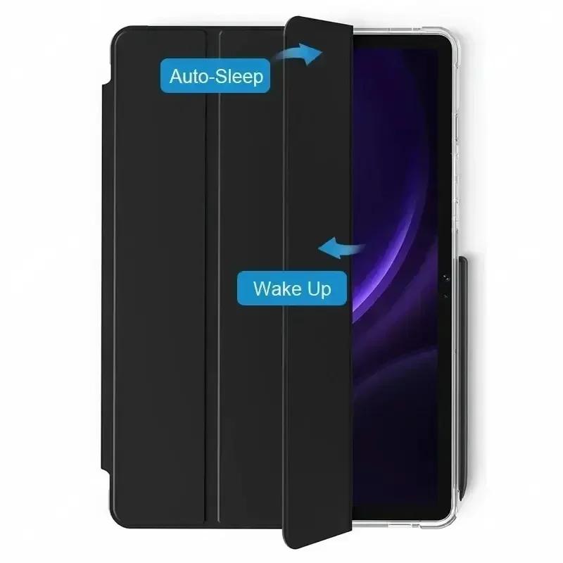 For Samsung Tab S7 S8 S9 S9FE S10FE 10.9 S11 11“ S10 Plus 12.4 Case Smart Cover For Tab A11 Plus A11 A9 8.7 Plus 11 A8 S6 Lite