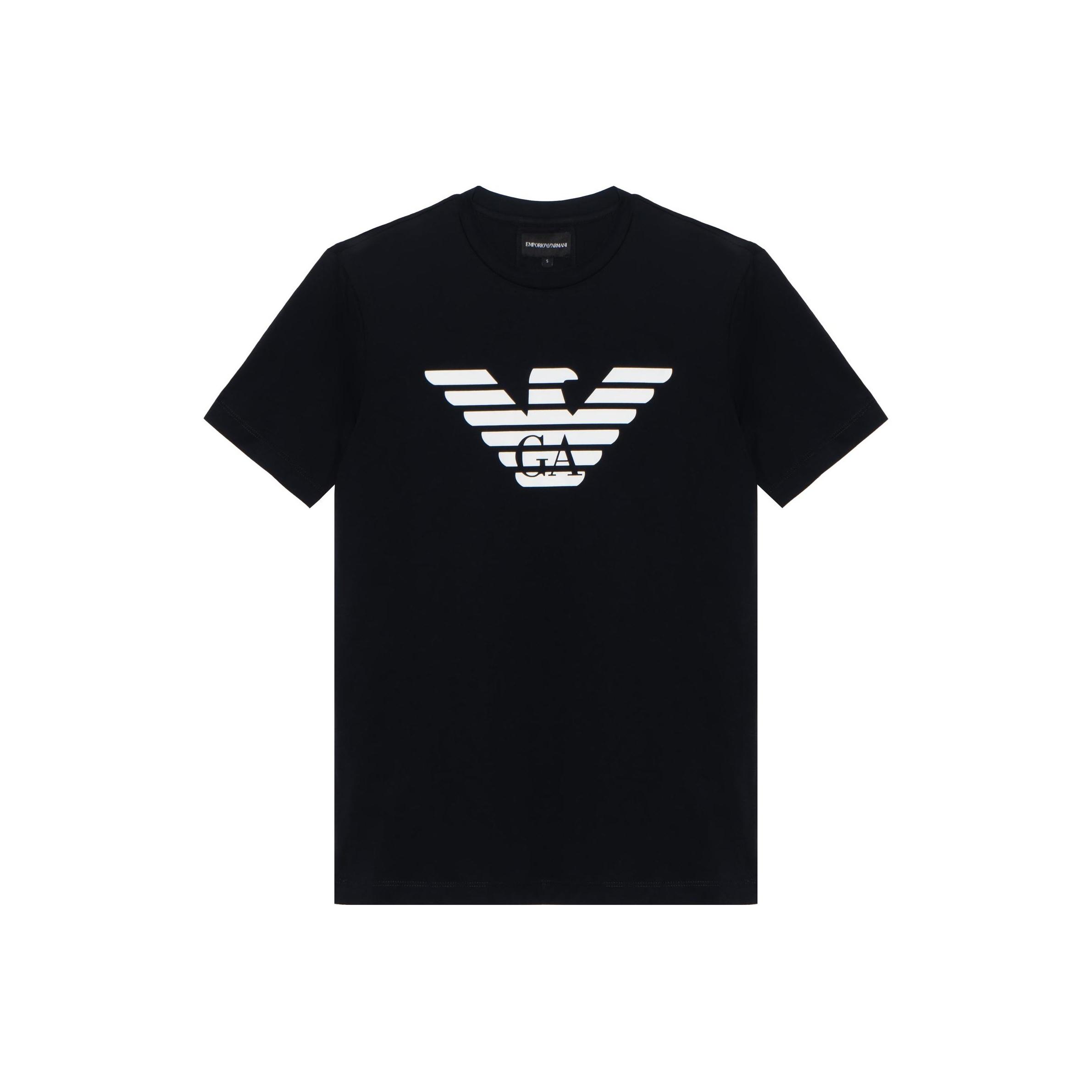 EMPORIO ARMANI Logo Printed Crewneck T