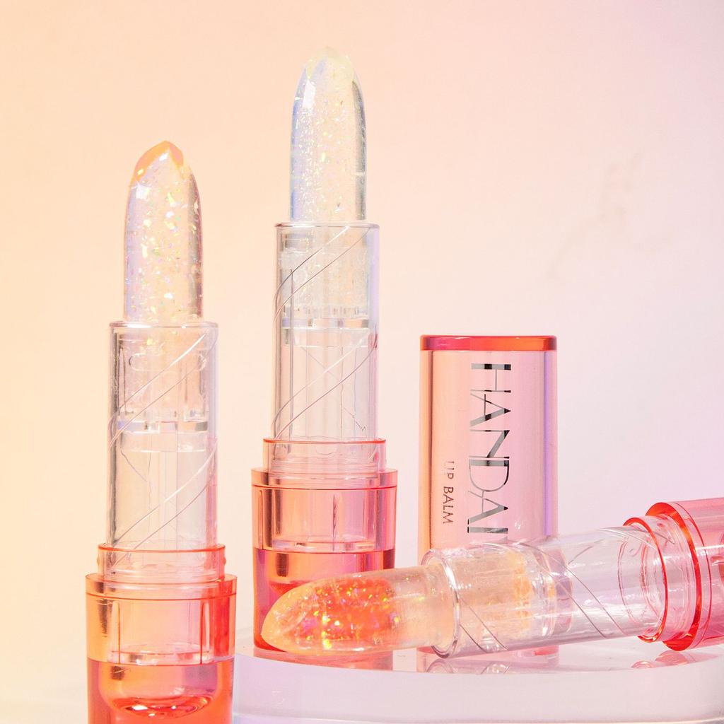 Chameleon Glitter Warming Lip Balm Easy-to-pigment Lipstick