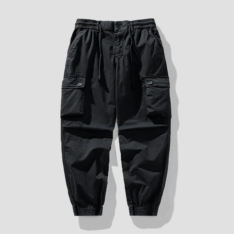 Retro Men's Casual Pants Men's Straight Loose Overalls Men's Outdoor Sports Pants Men's Pants
