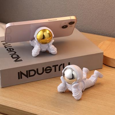 Ornamenti Astronauta da Scrivania, Ornamenti Astronauta, Supporto per Telefono da Scrivania, Decorazione per la Casa, Statuetta Astronauta, Decorazione per Ufficio