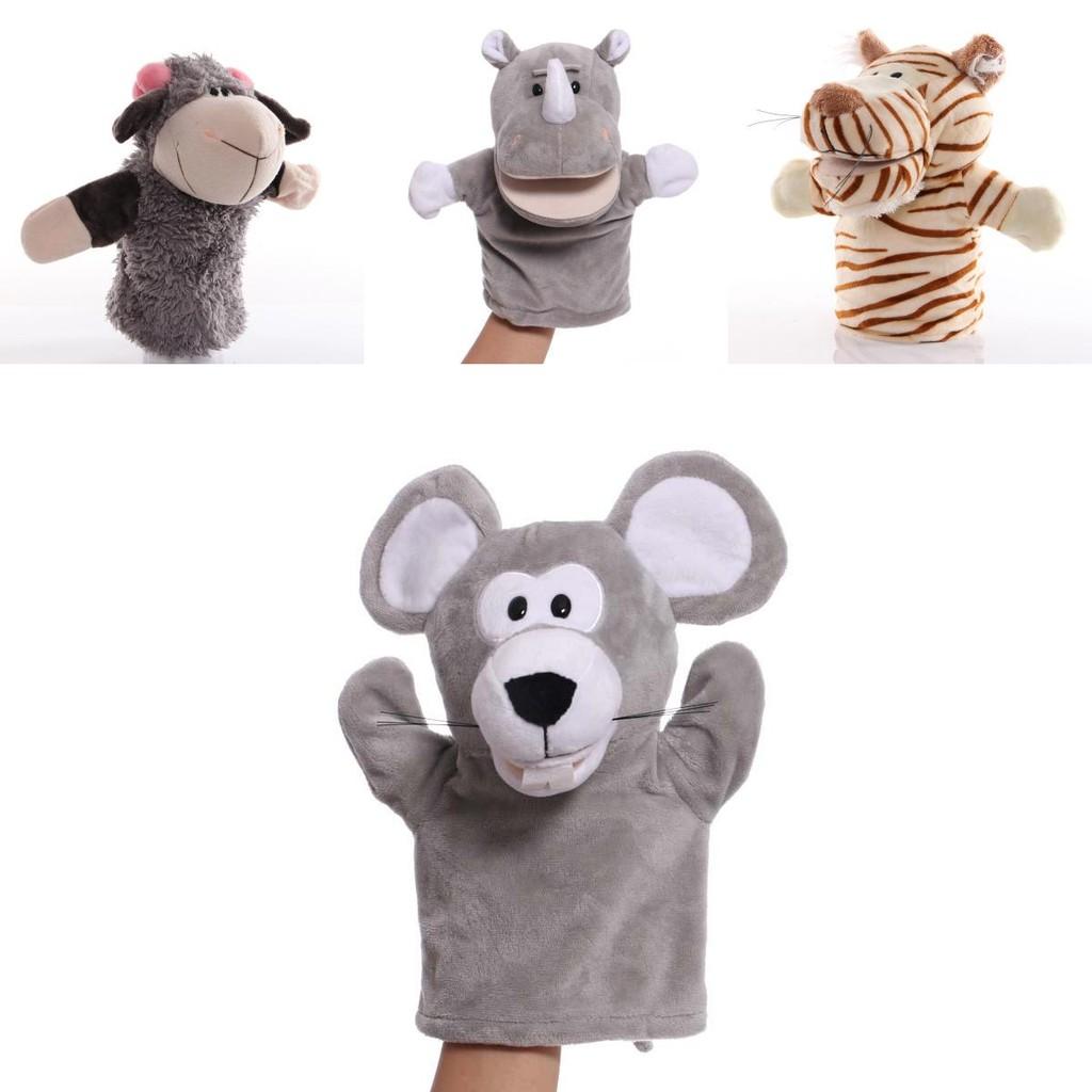Pp Cotton Stuffed Plush Hand Puppet Toy Ideal For Pretend Play And Early Education 25cm Tall