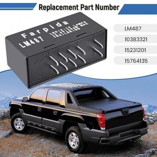 LED Flasher Relay Turn Signal Compatible with Hazard Warning and Turn Signal Fla