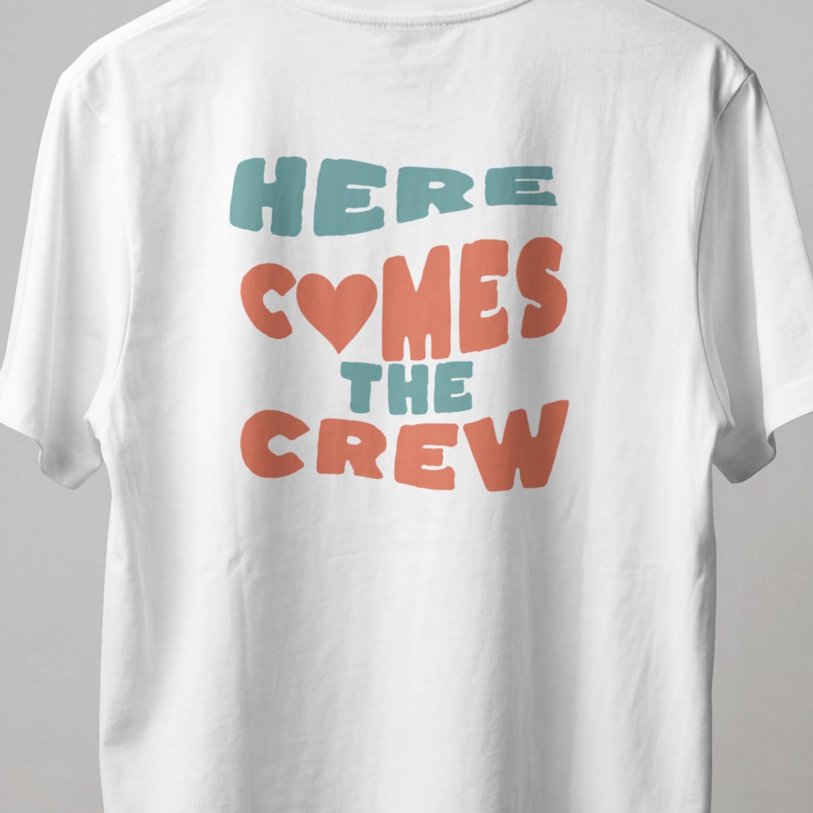 Here Comes The Crew Shirt, Groovy Crew T-Shirt Retro, Matching Team Shirts, JGA Crew Shirt, Bachelorette Party Tee, Funny Saying Shirt S