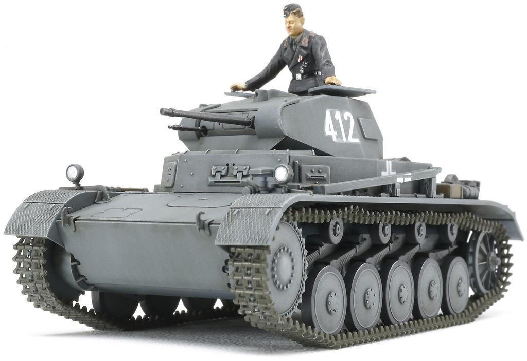 Tamiya Military Miniature Series 70 German Army Panzer II French Front Plastic Model Kit 32570 1/48 No. Ausf. A-C