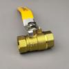 Brass Long Handle Ball Valve - Multi-Size (1/4" to 1") Pneumatic Tap with Internal/External Thread for Water Drain