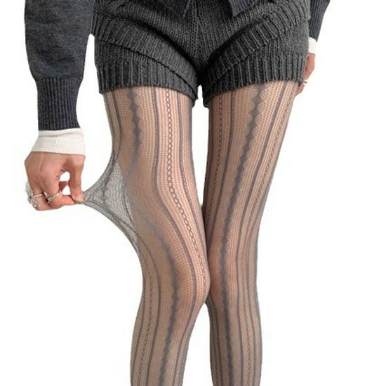 Spicy Y2K Cutout Lace Fishnet Stockings - Spring/Summer