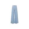Adidas Originals Denim Track Pants With Stripes Women Bottoms Blue FL4153