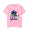 Short Sleeve Men's T-shirt Colorful Cat Shirt Kawaii Shirt Men Women Tshirt Male Loves Cat Ranch Life Classic T-shirt Hombre