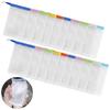Handmade Soap Mesh Bags 20 Pack Facial Double Layer Bubble Net Ancient Shampoo Small Pouch Face Cleansing Exfoliating Foaming Nets with Drawstring