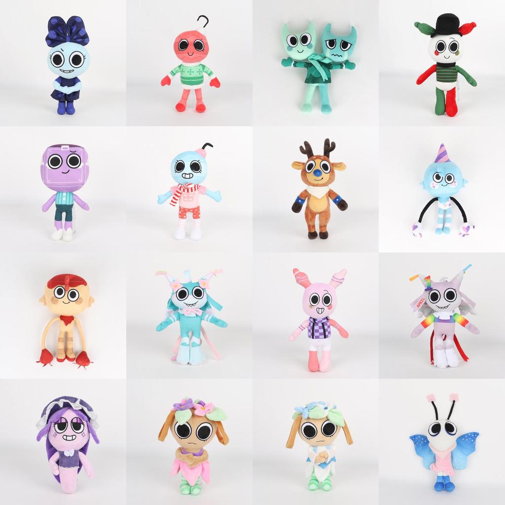 Dandys World Plush Twisted Animal Stuffed Toy For Kids And Collectors