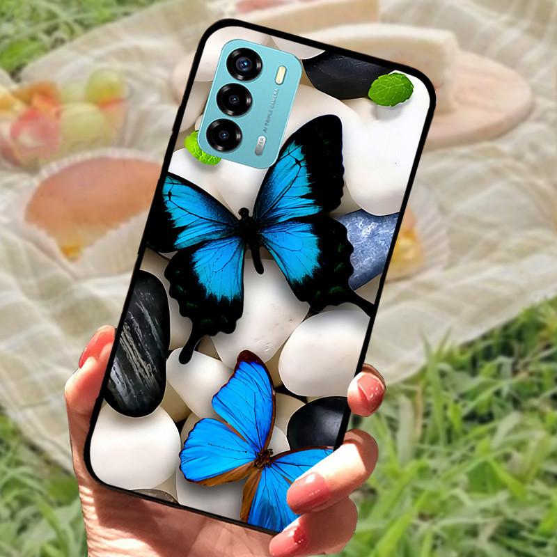 For ZTE Blade V40 Vita Case Marble Cover Shockproof Silicone Phone Cases For ZTE Blade V40 Vita V 40 Vita Back Cover Bumper