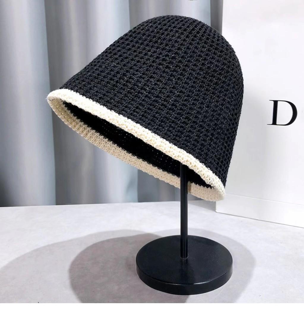 

Knitted Sun Hat For Women With Short Brim Summer Sun Protection And Breathability