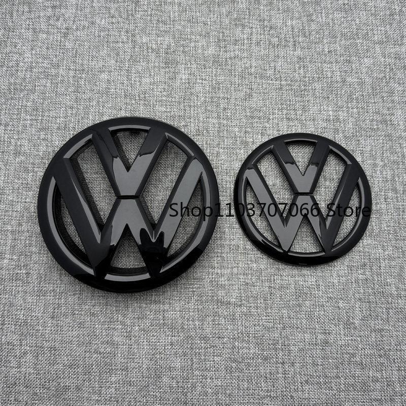 Emblem Passat Logo ABS Black Car Hood Front Grill Rear Trunk Badge Sticker for Volkswagen Passat 2011 2012 2013 -2017 2018 CWZ1