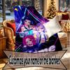 Coperte Personalizzate con Nome KPop Demon Hunters, Arredamento Casa, Camera da Letto, Divano, Campeggio, Divanetto, Regali per Compleanno Natale