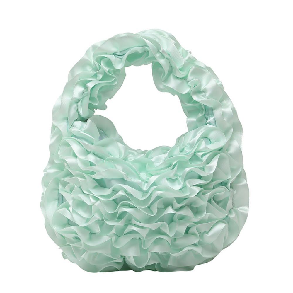 

Сладкая Сумочка из Лепестков Роз Мягкая Легкая Кружевная Плиссированная Сумка Сумка-Подмышка Вечерняя Вечеринка зелёный