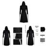 Dead By Daylight The Ghost Face Cosplay Costume With Polyester Spandex For Anime Role Playing Fans