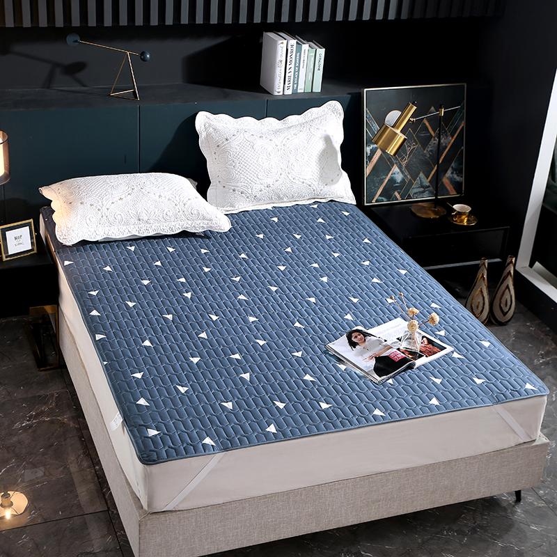 Waterproof Bedspread Bed Cover On The Bed Non-slip Breathable Mattress Protector with Elastic Band Anti-dirty Mat for Home Hotel