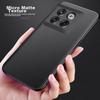 Phone Case for OnePlus Ace Pro, Slim Full Protection Shockproof TPU Soft Case with Matte Finish (Includes Two-In Ring Holder And Lanyard), Black