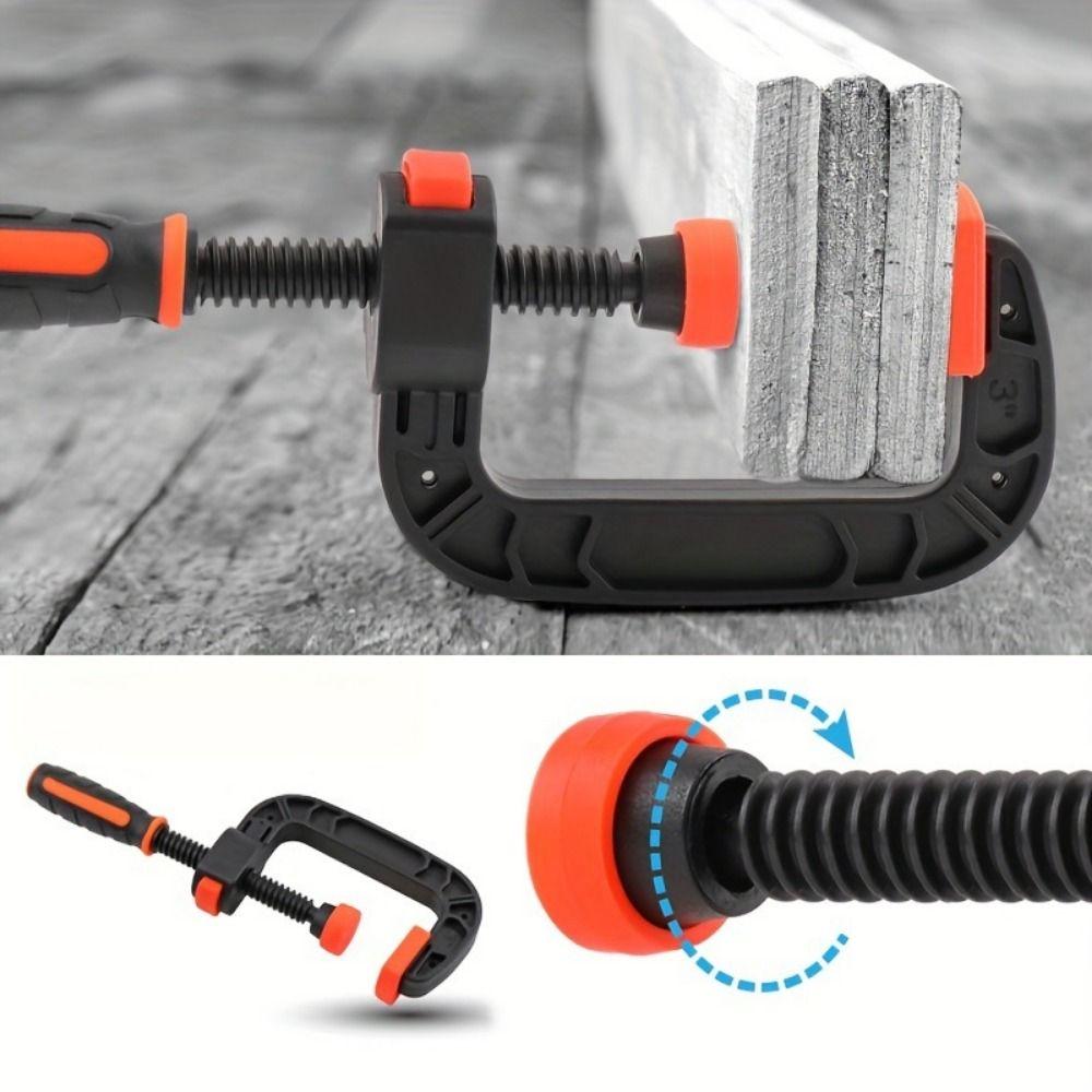 Lightweight Design Woodworking Clamp Engineering Plastic C-Clamp G Type Clamp Woodworking