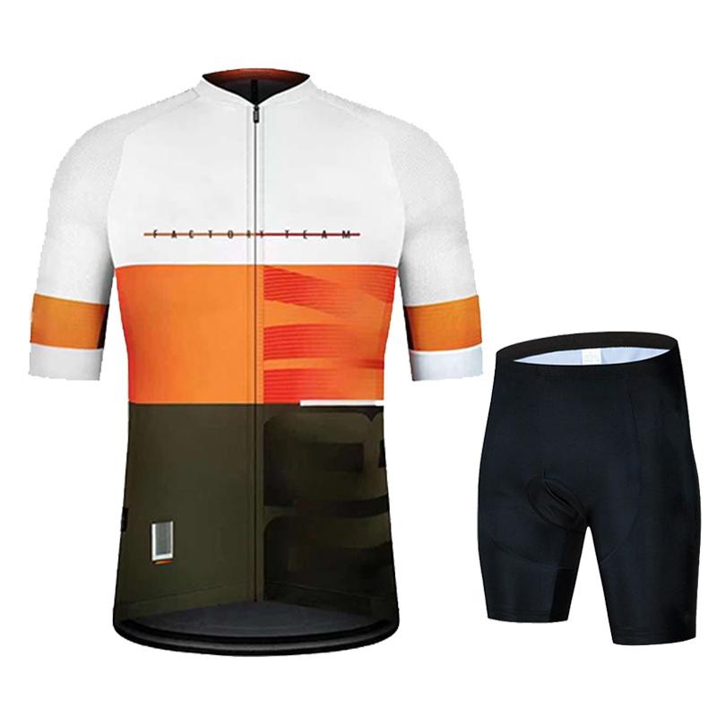 Bike Jersey Set 2026 Team Cycling Clothing Summer Short Sleeve Cycling Suit Men's Top and Bottom Bib Shorts Kit