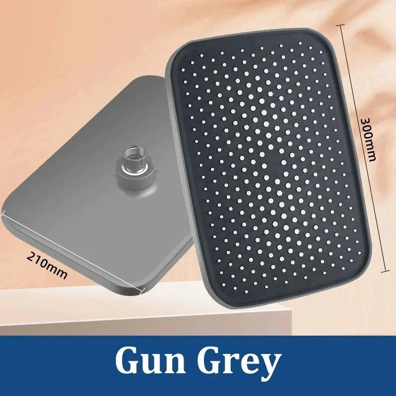Pressurized Combination Set Shower Head Set Household Square Large Panel Universal Bathroom Large Water Shower