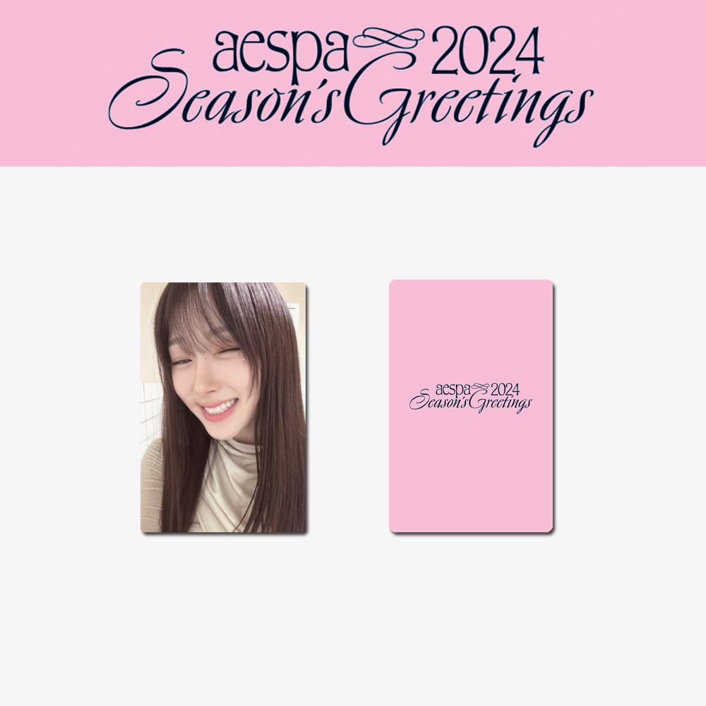 Aespa 2024 Season’s Greetings Photocards & Calendar Set