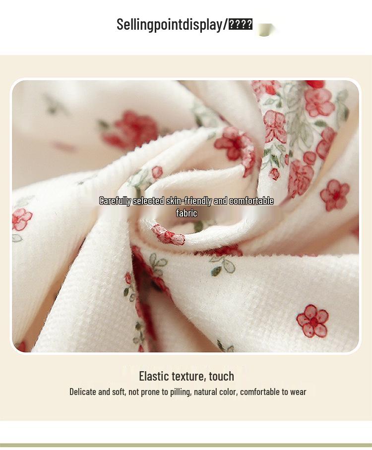 2025 Autumn Floral Dress & Sweater Vest Set for Girls – Fashionable Princess Outfit