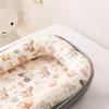 Lukaedy Portable Crib for Compact Folding Baby Gift Bed-in-Bed Newborns, Foldable, Co-sleeping Crib, Portable, Breathable, Washable, Bed,