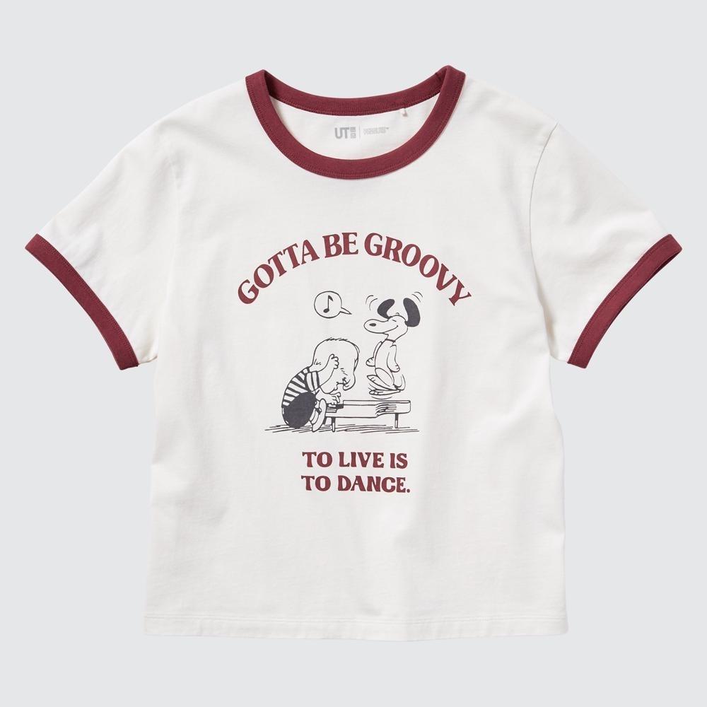 

UNIQLO PEANUTS UT Графический T с коротким рукавом B