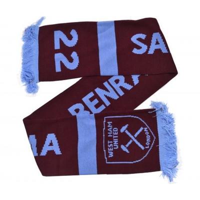 West Ham United FC Benrahma Said 22 Player Scarf