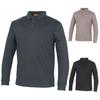 Kim Young Joo Golf Autumn/Winter Thick Long Sleeve Basic Fit Stretch Collared Men'S Golf T-Shirt Dpfmts96