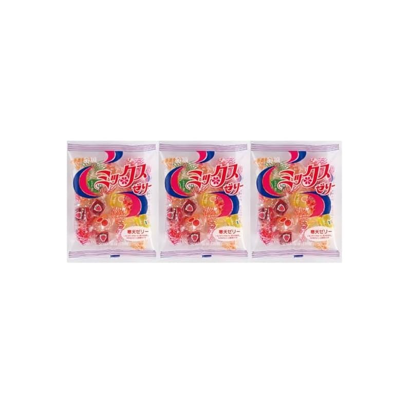 

Kinjo confectionery mixed jelly agar jelly jelly 125g x 3 bags